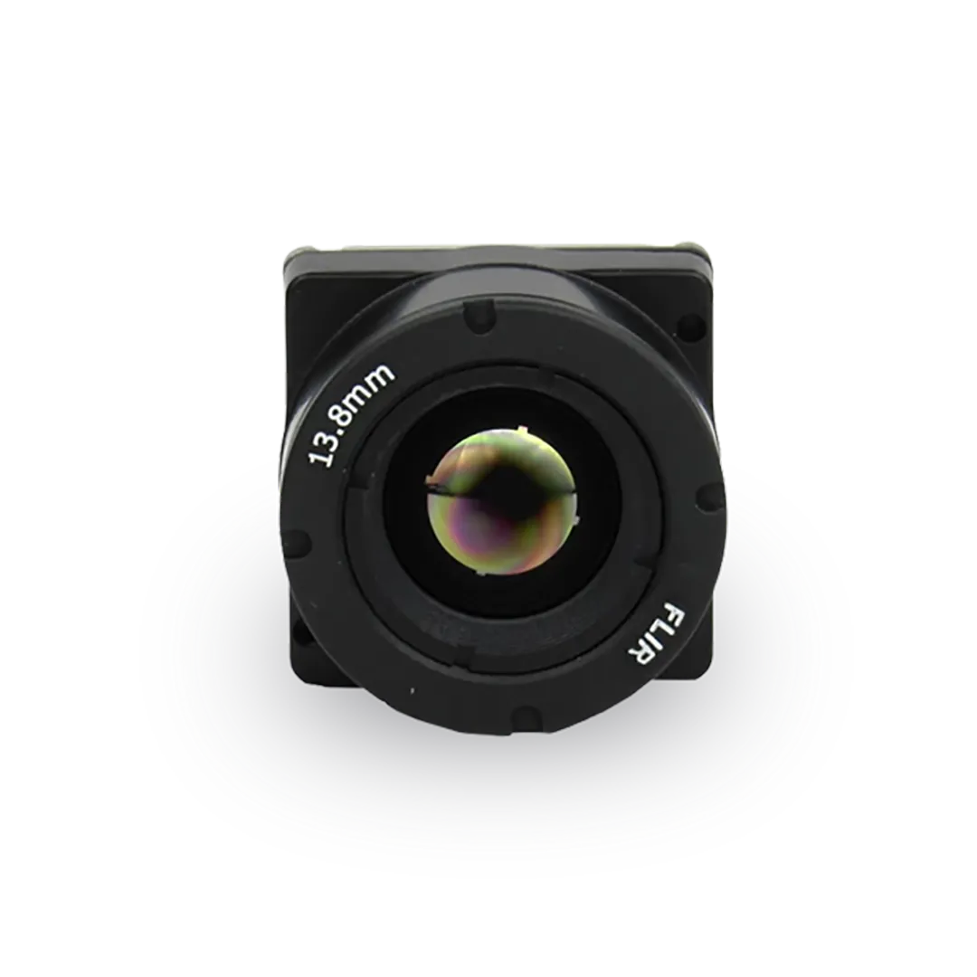 Image of FLIR Boson with Shutter 320 Thermal Resolution, Wide Lens, 16° FOV, 13.8mm Fast Frame Rate Consumer Grade used in thermal imaging applications.