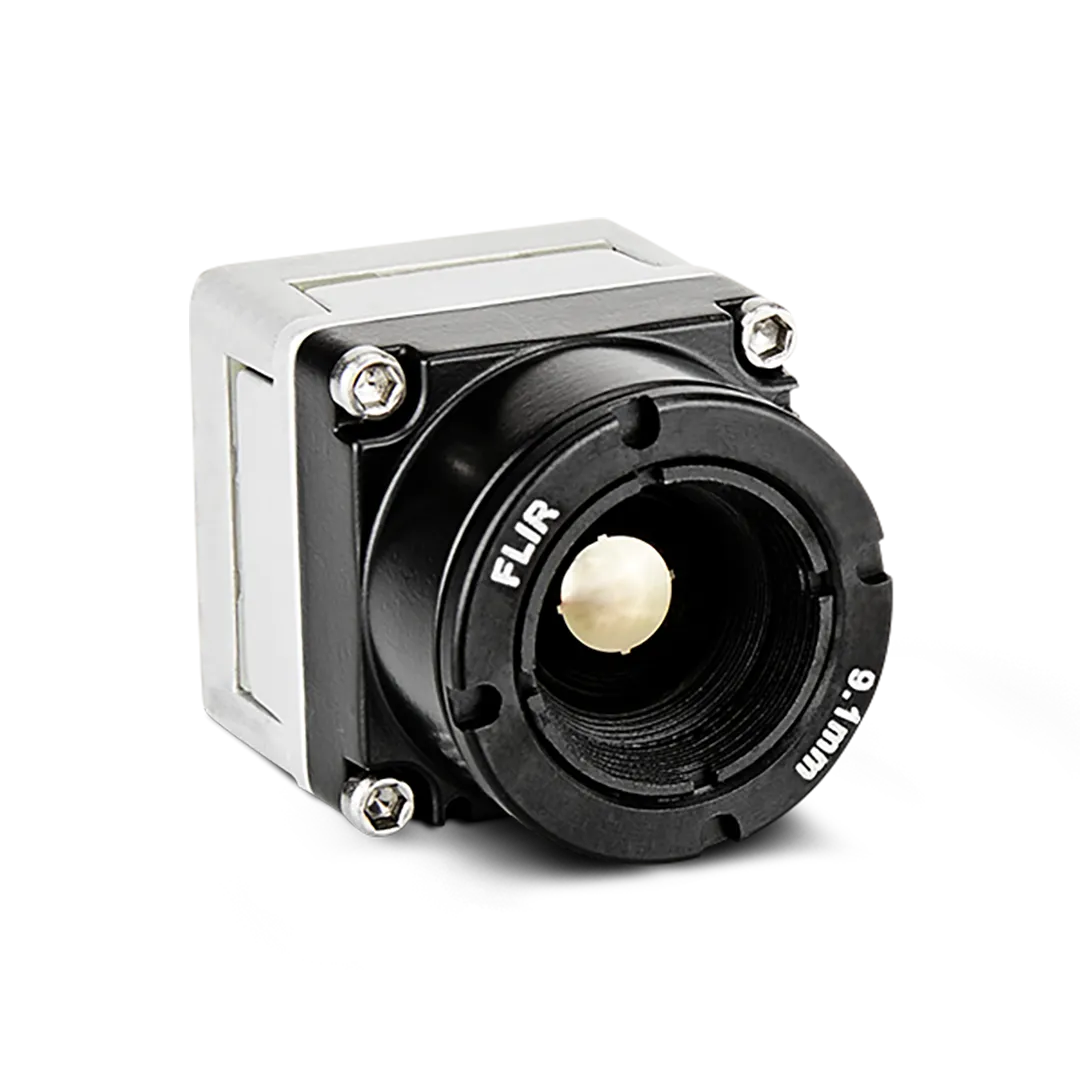 Image of FLIR Boson with Shutter 320 Thermal Resolution, Wide Lens, 24° FOV, 9.1mm Fast Frame Rate Consumer Grade used in thermal imaging applications.