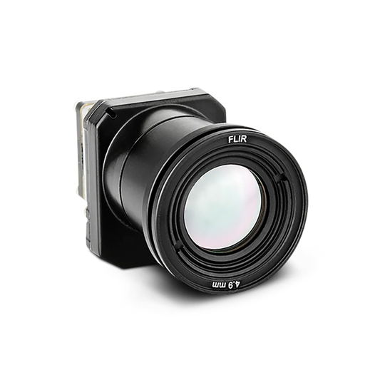 Image of FLIR Boson with Shutter 640 Thermal Resolution, Wide Lens, 95° FOV, 4.9mm Fast Frame Rate Industrial Grade used in thermal imaging applications.