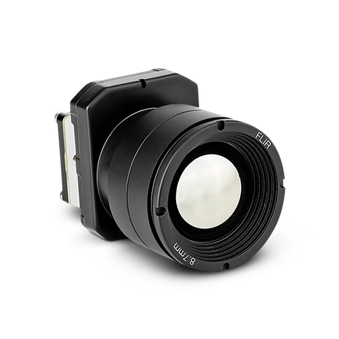 Image of FLIR Boson with Shutter 640 Thermal Resolution, Wide Lens, 50° FOV, 8.7mm Fast Frame Rate Consumer Grade used in thermal imaging applications.
