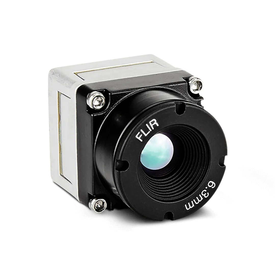 Image of FLIR Boson+ with Shutter 320 Thermal Resolution, Wide Lens, 34° FOV, 6.3mm Fast Frame Rate Industrial Grade used in thermal imaging applications.