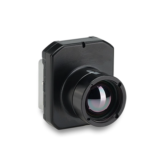 Image of FLIR Boson+ with Shutter 640 Thermal Resolution, Wide Lens, 32° FOV, 14mm Fast Frame Rate Industrial Grade used in thermal imaging applications.