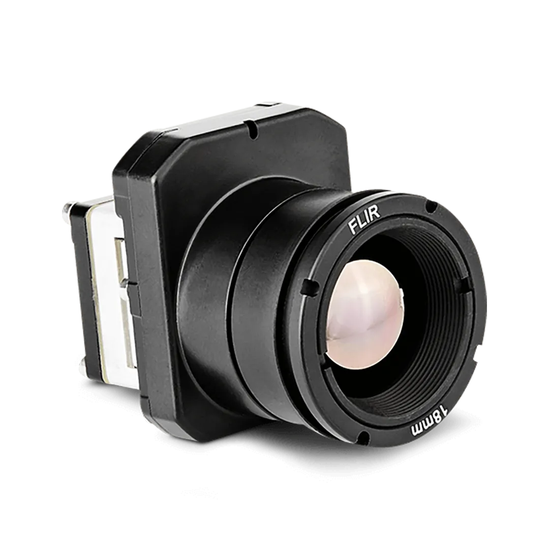 Image of FLIR Boson+ with No Shutter 640 Thermal Resolution, Wide Lens, 24° FOV, 18mm Fast Frame Rate Industrial Grade used in thermal imaging applications.