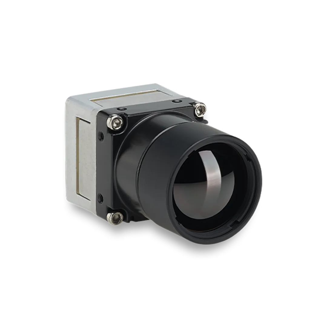 Image of FLIR Boson+ with No Shutter 640 Thermal Resolution, Wide Lens, 24° FOV, 18mm Fast Frame Rate Industrial Grade used in thermal imaging applications.