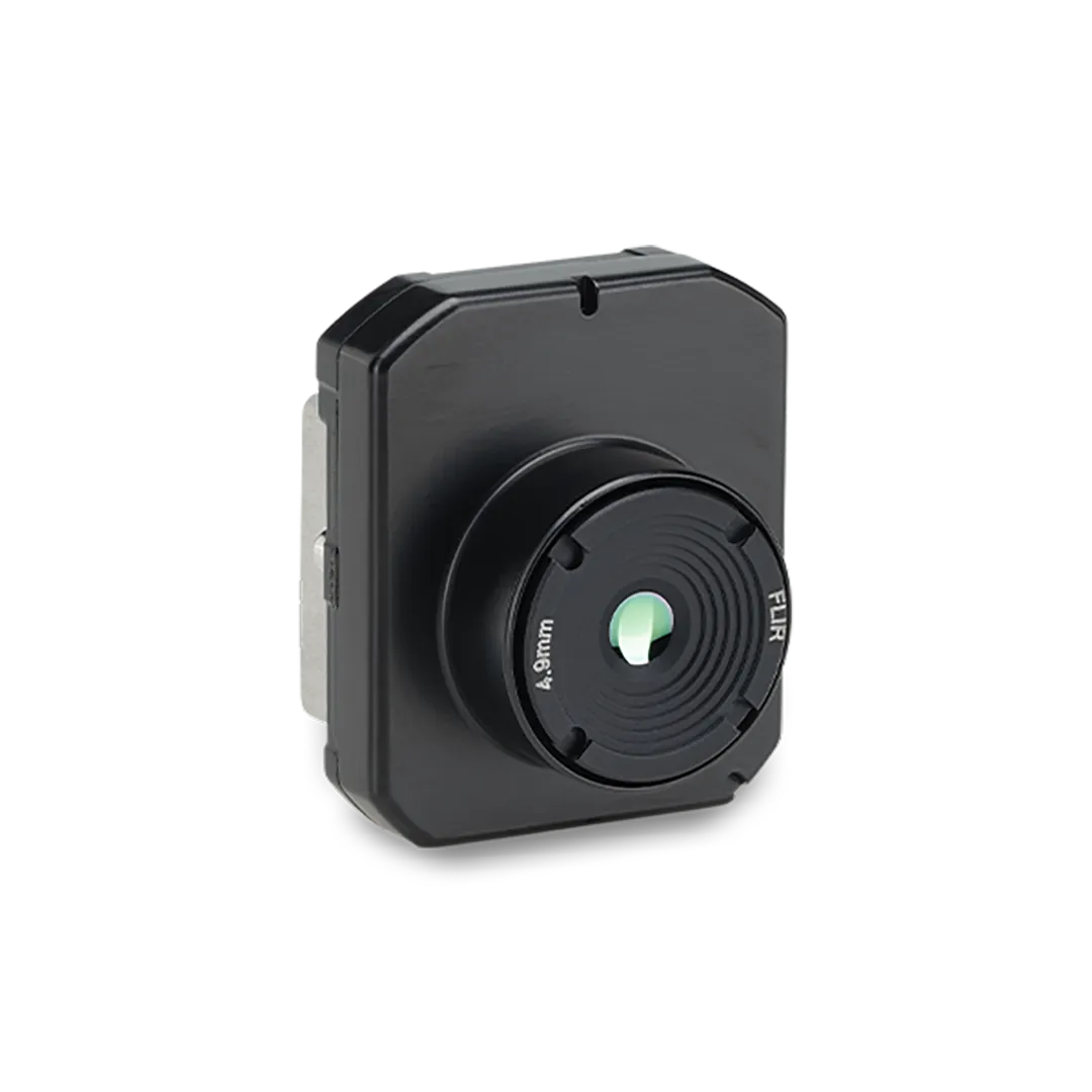 Image of FLIR Boson+ with Shutter 640 Thermal Resolution, Wide Lens, 95° FOV, 4.9mm Fast Frame Rate Industrial Grade used in thermal imaging applications.