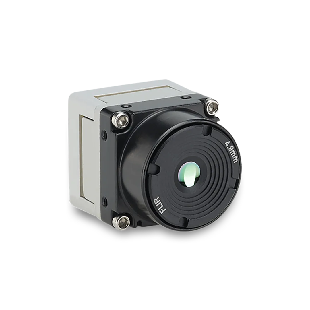 Image of FLIR Boson+ with No Shutter 640 Thermal Resolution, Wide Lens, 95° FOV, 4.9mm Fast Frame Rate Industrial Grade used in thermal imaging applications.