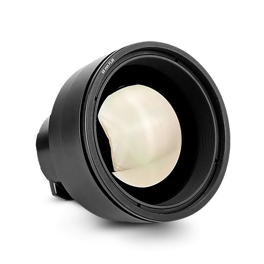 Image of FLIR Boson+ with Shutter 640 Thermal Resolution, Narrow Lens, 8° FOV, 55mm Fast Frame Rate Industrial Grade used in thermal imaging applications.