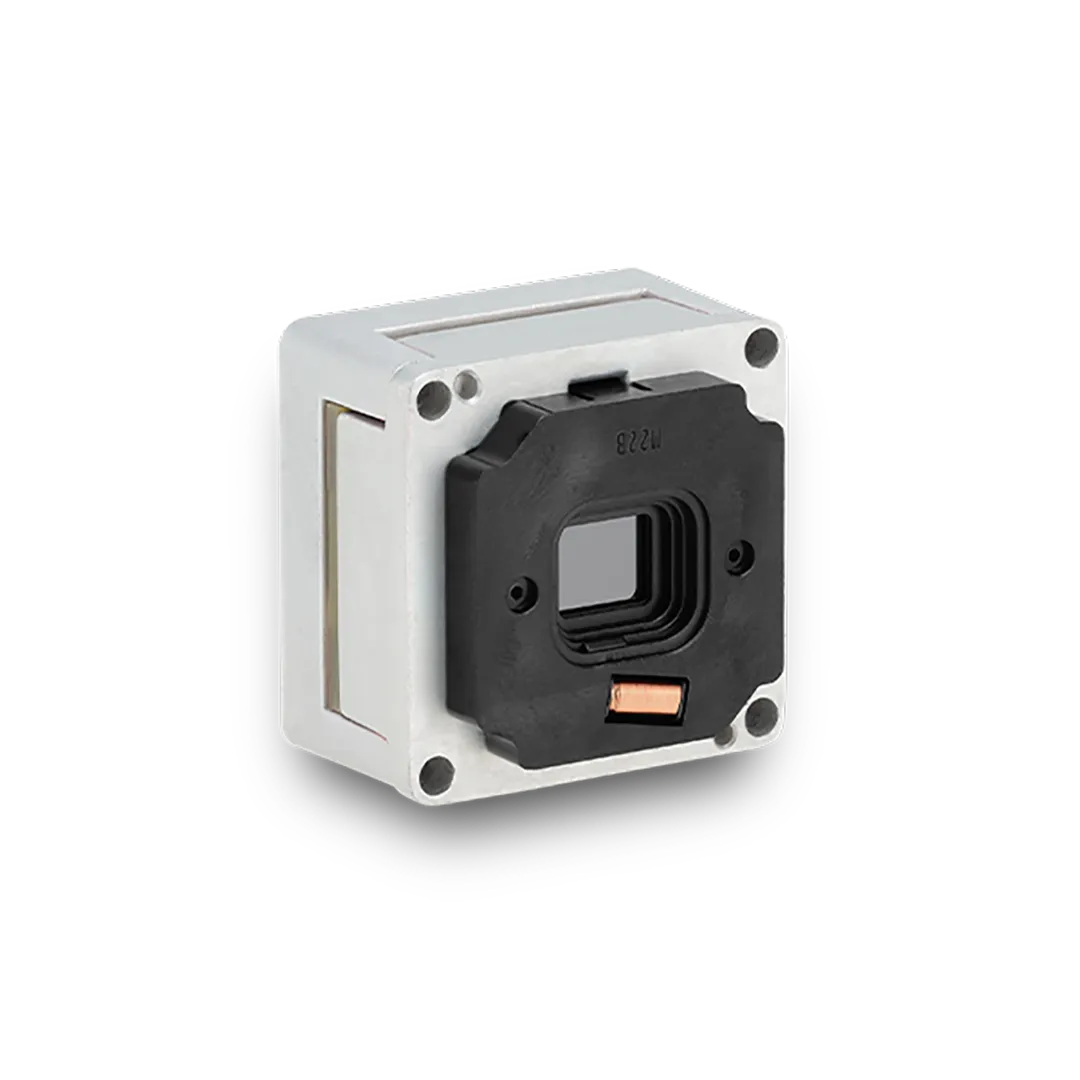 Image of FLIR Boson+ with Shutter 640 Thermal Resolution, No Lens Lens, Fast Frame Rate Industrial Grade used in thermal imaging applications.