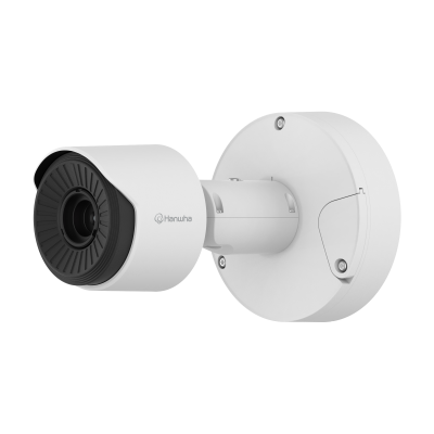 Hanwha TNO-C3010TRA/TNO-C3012TRA/TNO-C3020TRA/TNO-C3022TRA/TNO-C3030TRA/TNO-C3032TRA AI QVGA Radiometric Bullet - left side view