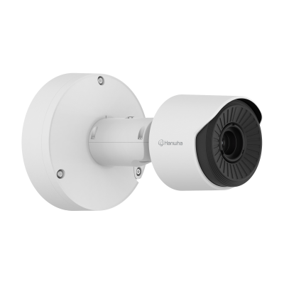 Hanwha TNO-C3010TRA/TNO-C3012TRA/TNO-C3020TRA/TNO-C3022TRA/TNO-C3030TRA/TNO-C3032TRA AI QVGA Radiometric Bullet - right side view