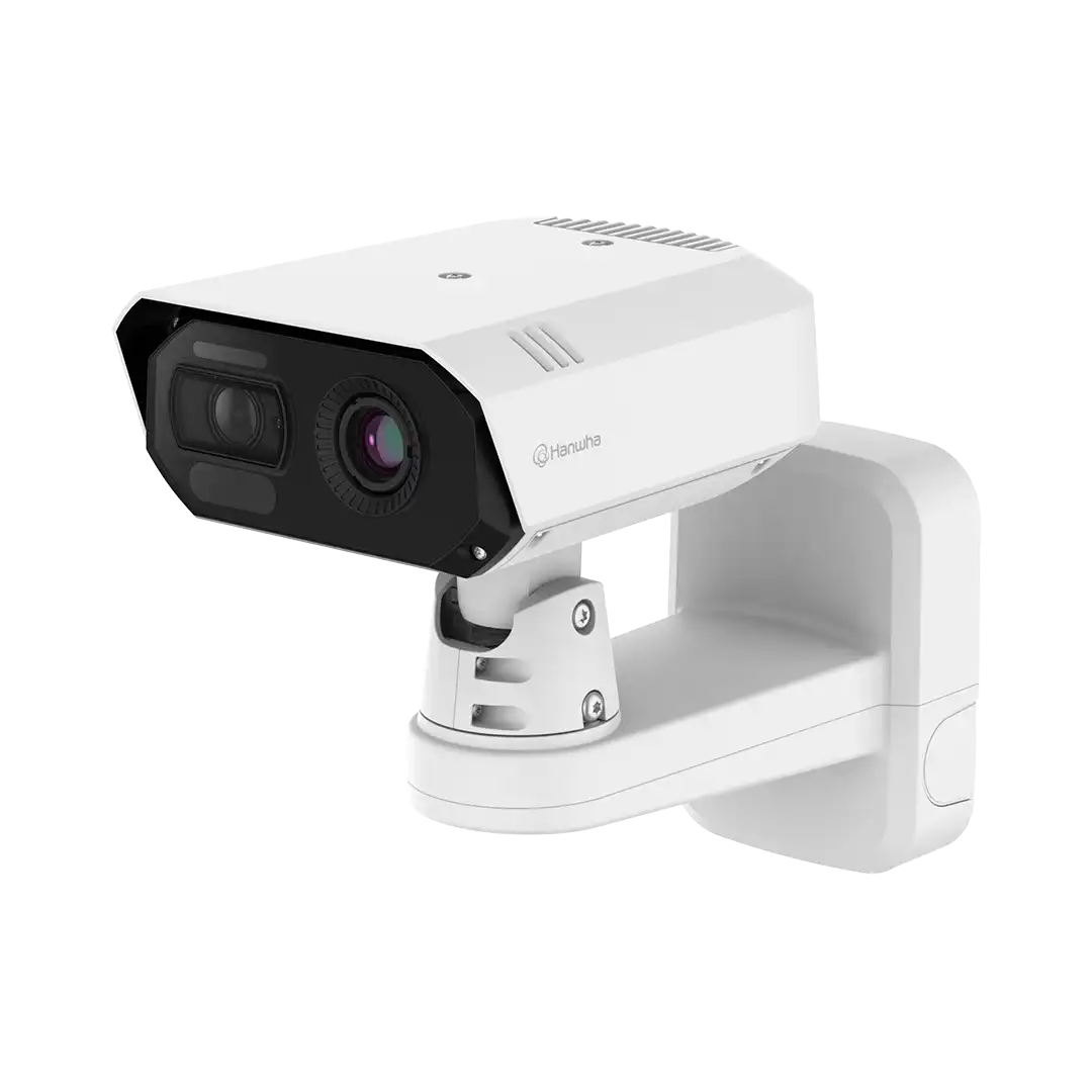 Hanwha TNM-C4942TDR Bi-spectrum AI Radiometric Camera VGA thermal / 4K visible