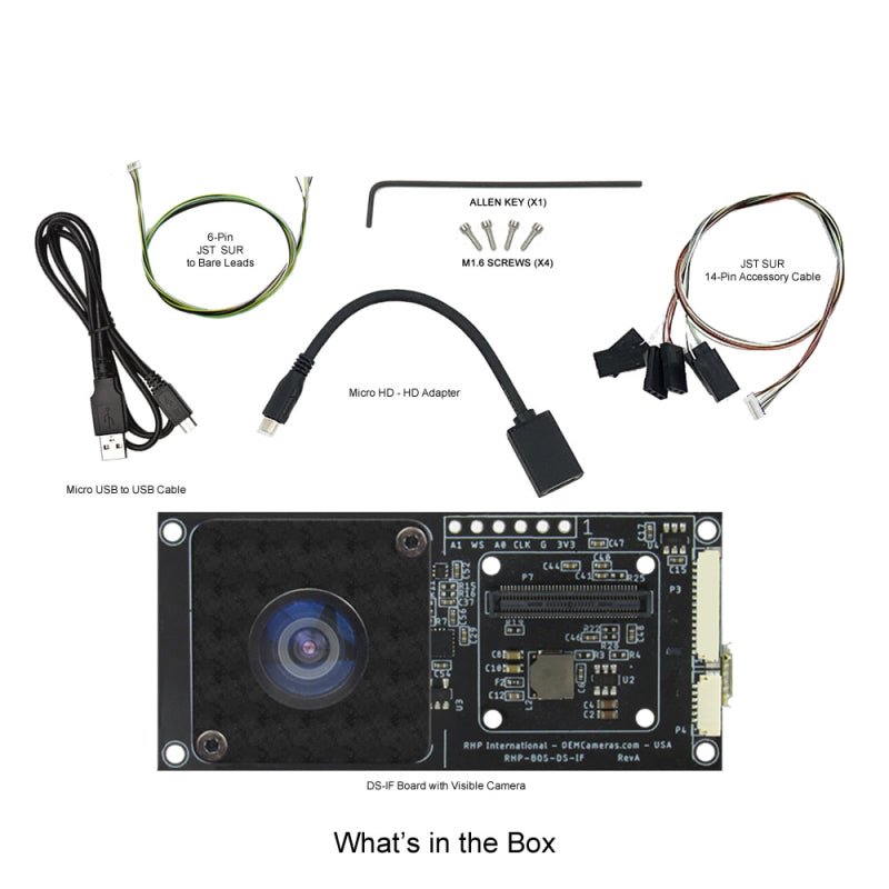 RHP-BOS-DS-IF Dual Thermal Sensor Interface - what's included