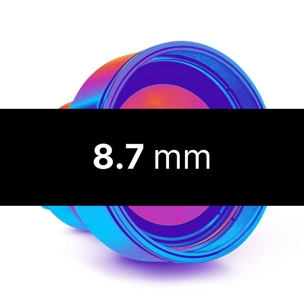 8.7mm EFL - Effective Focal Length