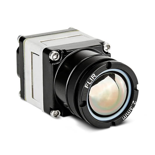 Image of FLIR Boson with Shutter 320 Thermal Resolution, Wide Lens, 92° FOV, 2.3mm Fast Frame Rate Industrial Grade used in thermal imaging applications.