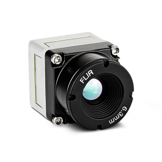 Image of FLIR Boson with Shutter 320 Thermal Resolution, Wide Lens, 34° FOV, 6.3mm EFL - Fast Frame Rate Consumer Radiometric Grade used in thermal imaging applications.