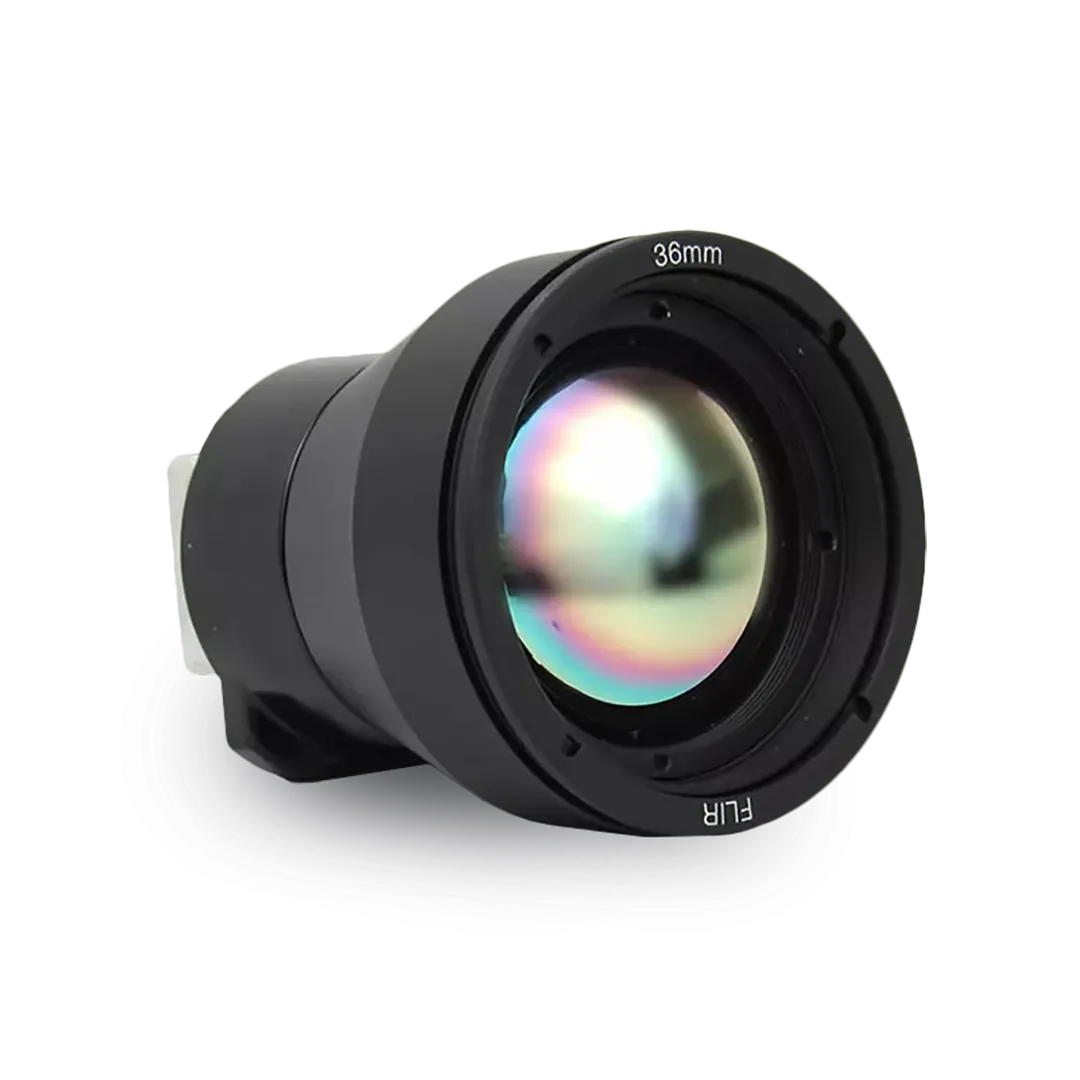 Image of FLIR Boson with Shutter 640 Thermal Resolution, Narrow Lens, 12° FOV, 36mm EFL - Fast Frame Rate Consumer Grade used in thermal imaging applications.