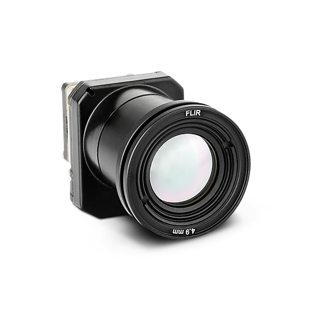 Image of FLIR Boson with Shutter 640 Thermal Resolution, Wide Lens, 95° FOV, 4.9mm EFL - Fast Frame Rate Consumer Radiometric Grade used in thermal imaging applications.