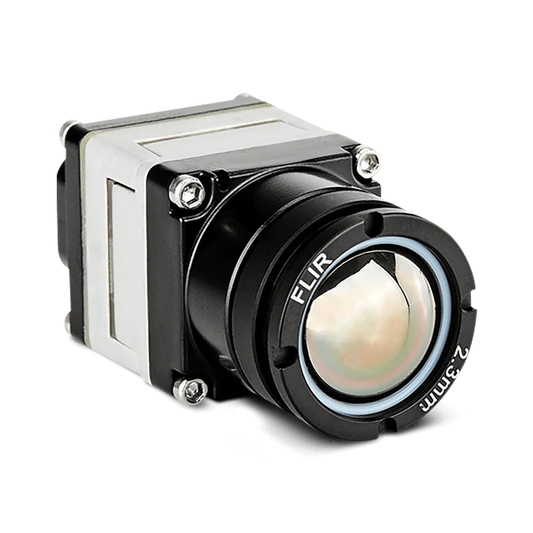 Image of FLIR Boson+ with Shutter 320 Thermal Resolution, Wide Lens, 92° FOV, 2.3mm Fast Frame Rate Industrial Grade used in thermal imaging applications.