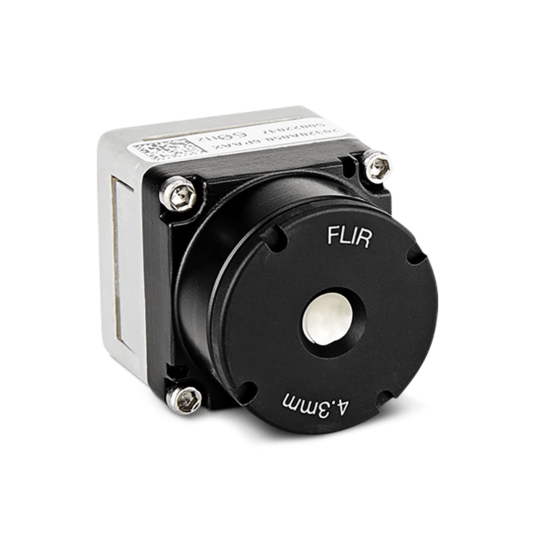 Image of FLIR Boson+ with Shutter 320 Thermal Resolution, Wide Lens, 50°  FOV, 4.3mm Fast Frame Rate Industrial Grade used in thermal imaging applications.