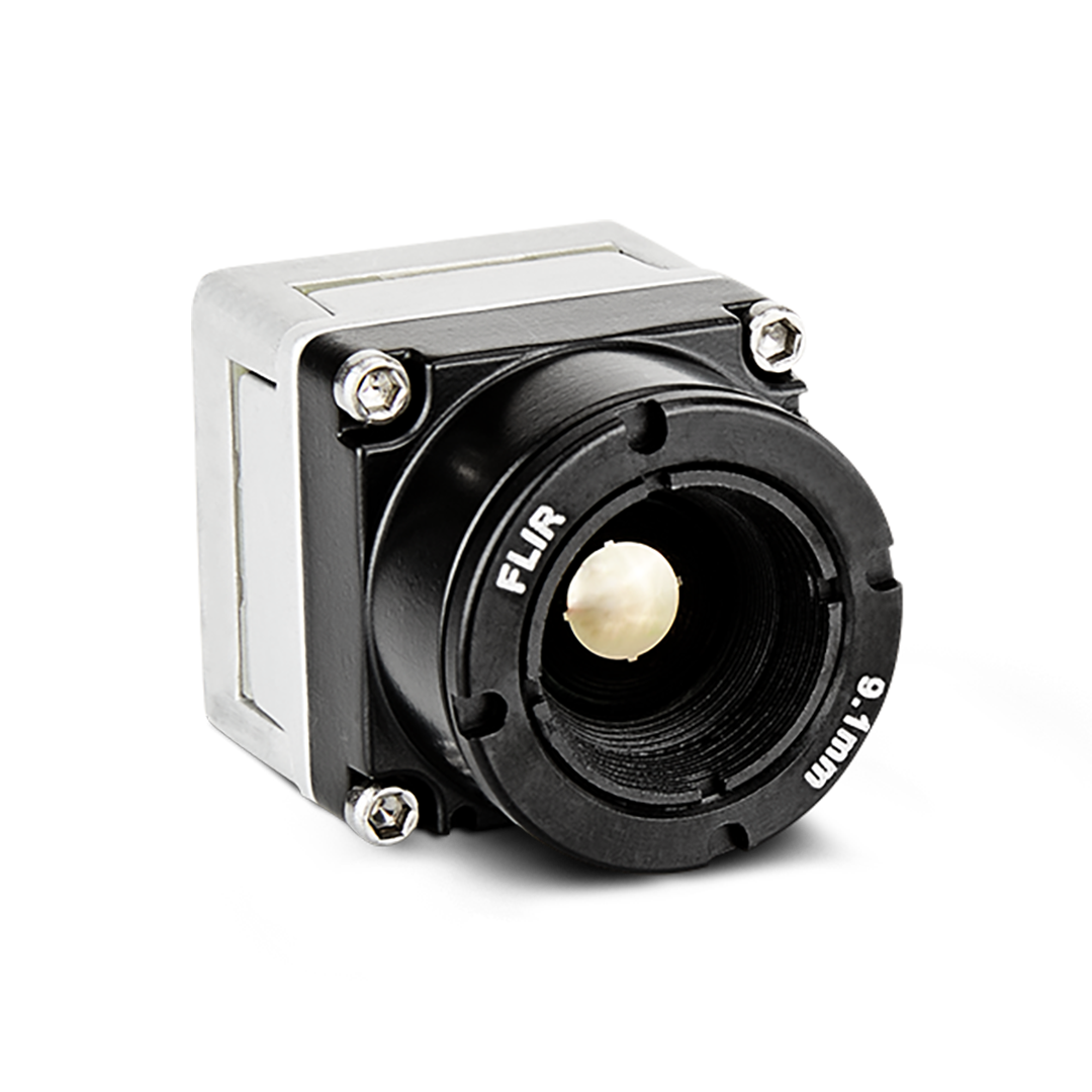 Image of FLIR Boson+ with Shutter 320 Thermal Resolution, Wide Lens, 24° FOV, 9.1mm Fast Frame Rate Industrial Grade used in thermal imaging applications.