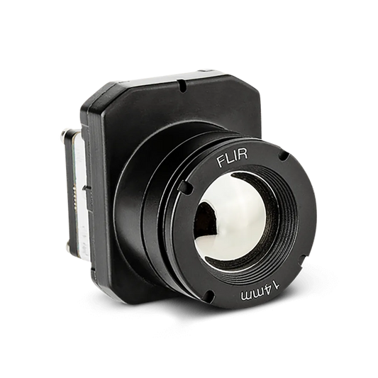 Image of FLIR Boson+ with No Shutter 640 Thermal Resolution, Wide Lens, 32° FOV, 14mm Fast Frame Rate Industrial Grade used in thermal imaging applications.