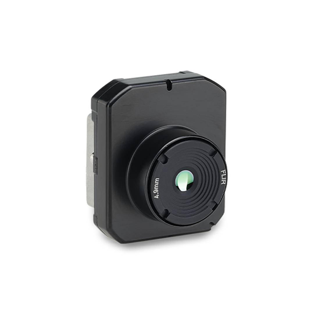 Image of FLIR Boson+ with Shutter 640 Thermal Resolution, Wide Lens, 95° FOV, 4.9mm Fast Frame Rate Industrial Grade used in thermal imaging applications.