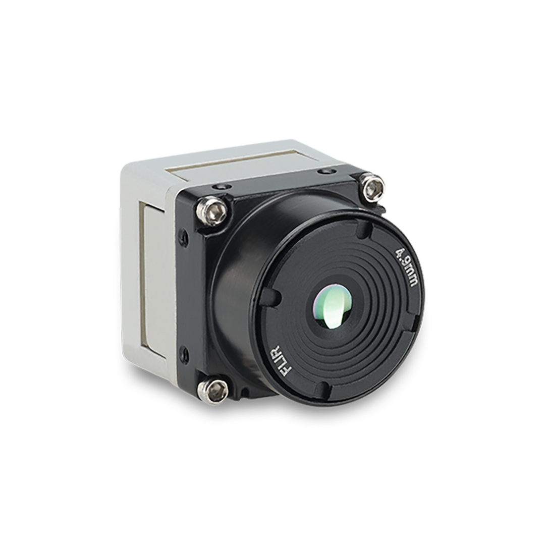 Image of FLIR Boson+ with No Shutter 640 Thermal Resolution, Wide Lens, 95° FOV, 4.9mm Fast Frame Rate Industrial Grade used in thermal imaging applications.