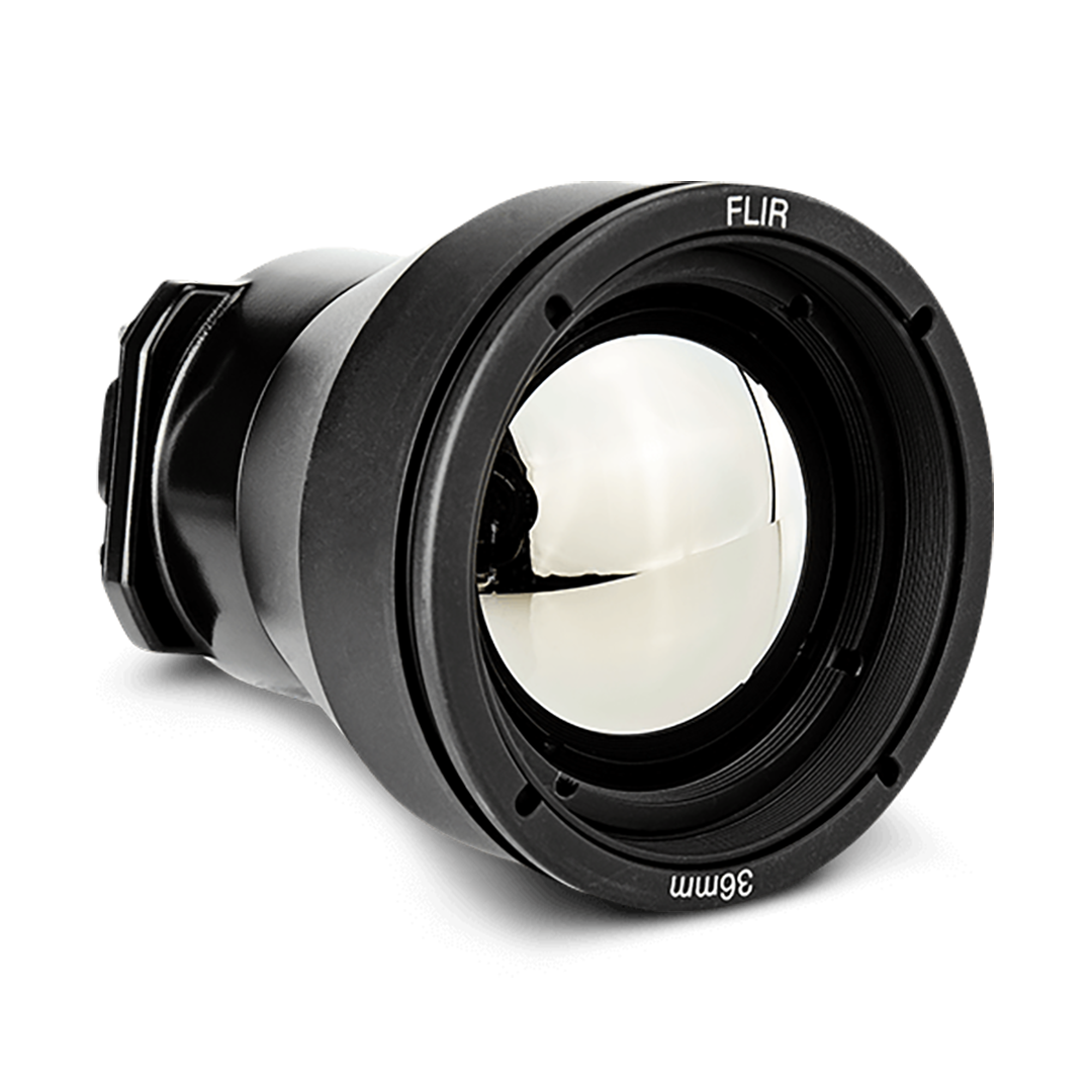 Image of FLIR Boson+ with Shutter 640 Thermal Resolution, Narrow Lens, 12° FOV, 36mm Fast Frame Rate Industrial Grade used in thermal imaging applications.