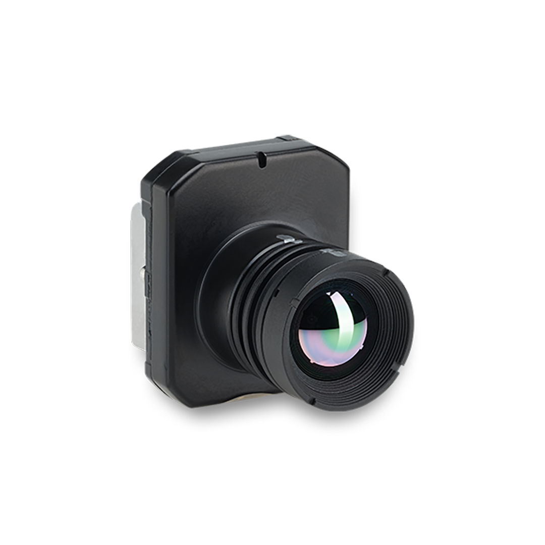 Image of FLIR Boson+ with Shutter 640 Thermal Resolution, Wide Lens, 50° FOV, 9.2mm Fast Frame Rate Industrial Grade used in thermal imaging applications.