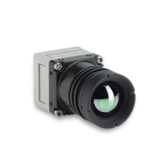 Image of FLIR Boson+ with No Shutter 640 Thermal Resolution, Wide Lens, 50° FOV, 9.2mm Fast Frame Rate Industrial Grade used in thermal imaging applications.