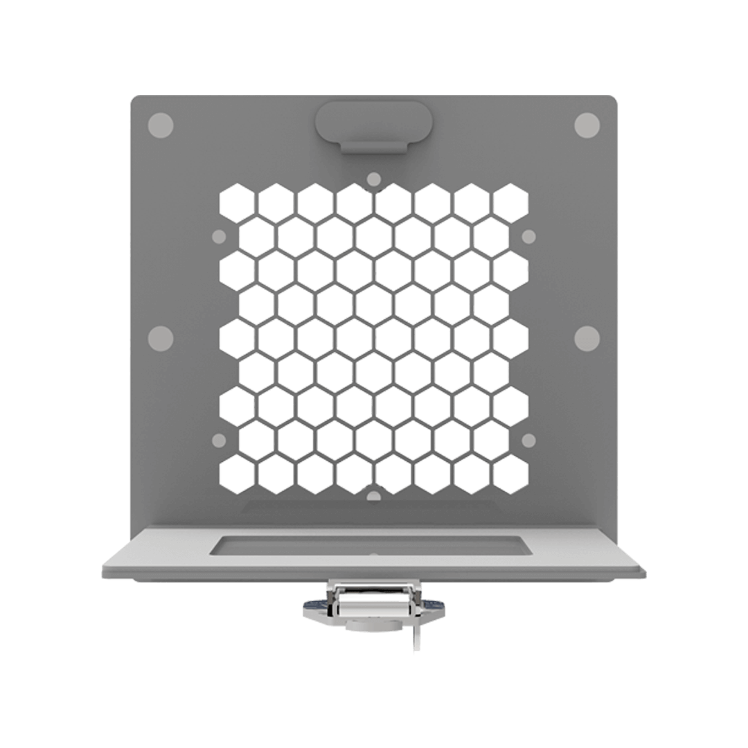 Iriss CAP-CT-4 4' Square IR Window w/ Latch Cover