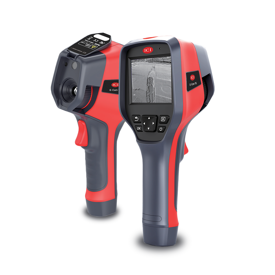 Image of The G-Cam 76 handheld gas imager provides clear vision of methane and VOC's. Measuring up to up to 550°C, FOV: 48° x 38° used in thermal imaging applications.