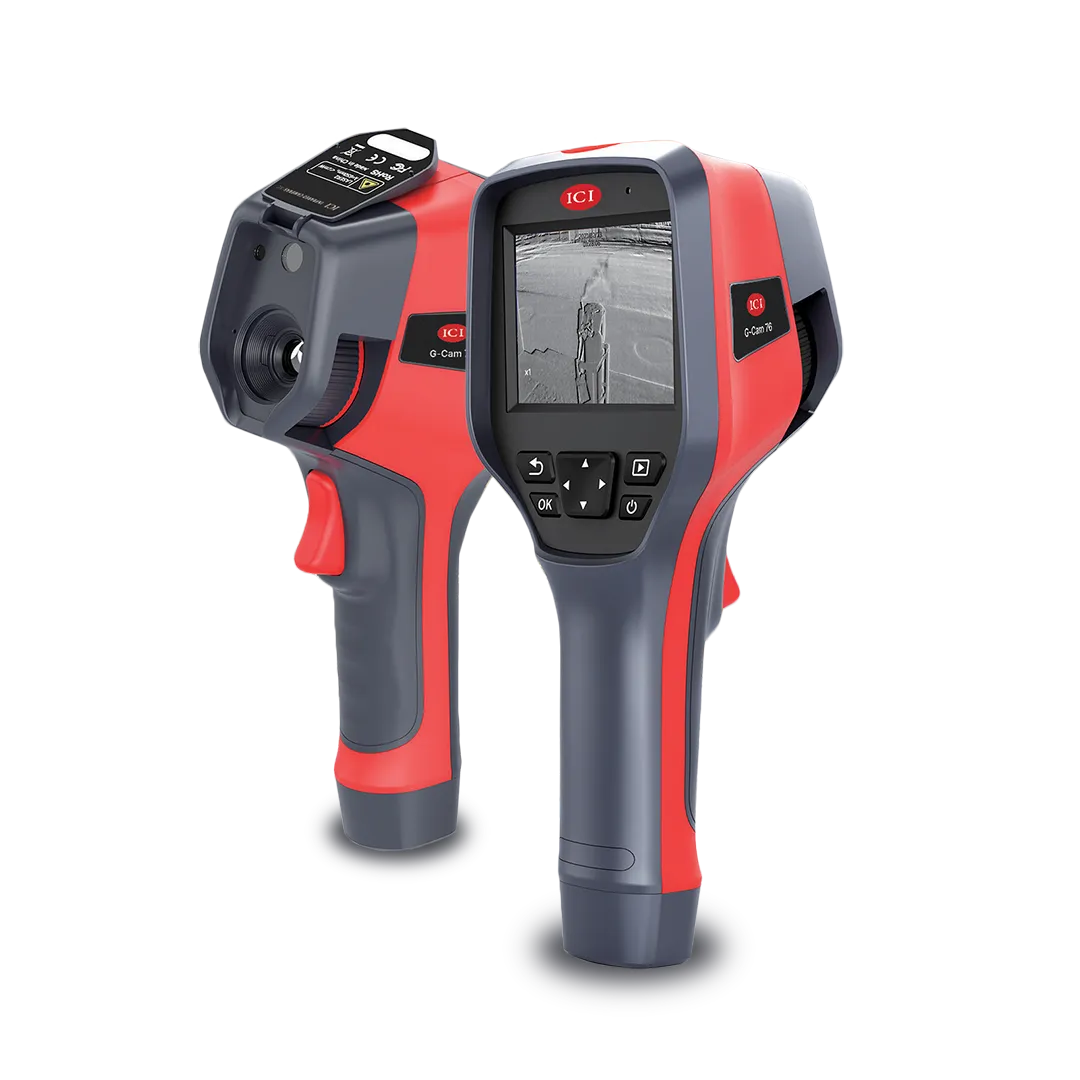 Image of The G-Cam 76 handheld gas imager provides clear vision of methane and VOC's. Measuring up to up to 550°C, FOV: 48° x 38° used in thermal imaging applications.