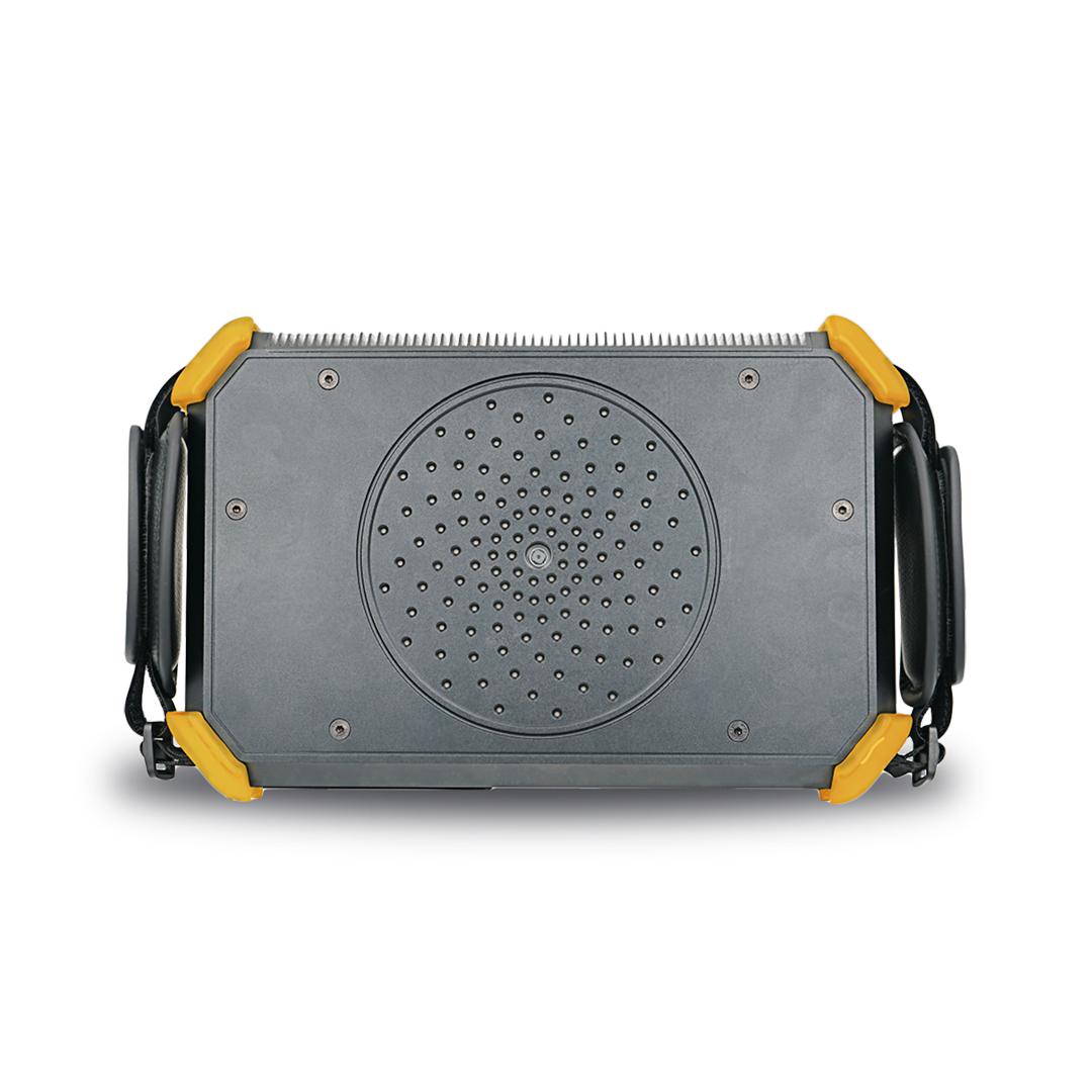 Image of The Sound Detect Standard is an acoustic imager utilizing 128 microphones to locate precise acoustic sounds and visualizes them on a 7” color touchscreen. used in thermal imaging applications.