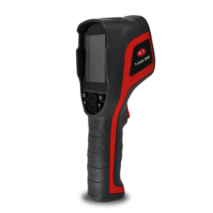 Image of ICI T-Cam 300 P-Series IR Camera | LWIR Handheld Thermal Camera   Fast Video Industrial Range 56 FOV 3.2mm EFL 2MP Visible Camera used in thermal imaging applications.